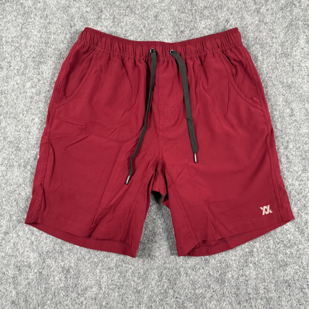 Dixxon Shorts‎ Mesium Burgundy Premium Apparel Athletic Drawstring NWT Men's